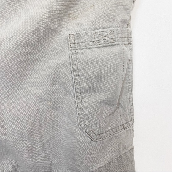 CHEROKEE 100% cotton khaki 5 pocket cargo shorts size 33 - Picture 5 of 9